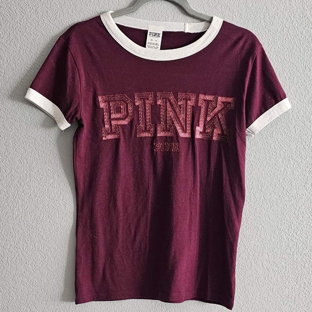XS Victoria’s Secret PINK Sequin Crewneck